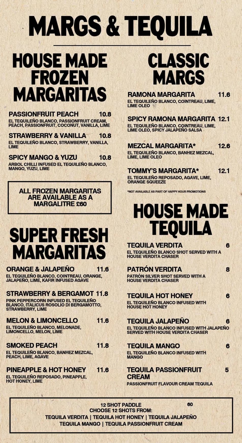Firehouse menu, page 3